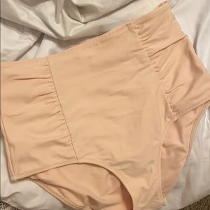 High waisted bikini bottoms